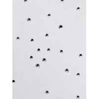 Hemdbluse m. Glitzersteinchen, weiß