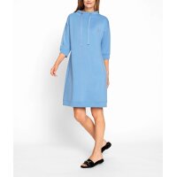 Sweatkleid m.Glitzerstein-Applikation, himmelblau