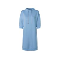 Sweatkleid m.Glitzerstein-Applikation, himmelblau