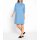 Sweatkleid m.Glitzerstein-Applikation, himmelblau