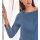 Jeansbluse mit Carré-Ausschnitt, blue-stone-washed