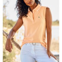Polo shirt in piqué quality, apricot