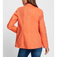 Stretch trouser suit, orange-champagne-marl