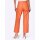 Stretch trouser suit, orange-champagne-marl