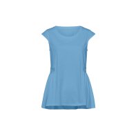 Longshirt mit Spitzen-Einsatz, himmelblau
