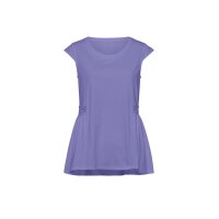 Longshirt mit Spitzen-Einsatz, lavendel