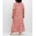 Alloverprint-Maxikleid, hummer-ecru