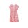 Sommerkleid m.Smokbund, champagner-gemustert