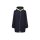 Outdoor jacket with hood, navy