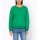 Sweatshirt m. Kontraststreifen am Rippenbündchen, grasgrün
