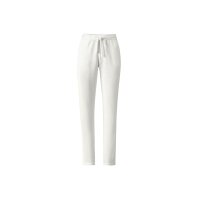 Linen-Viscose Slip-On Trousers, ecru