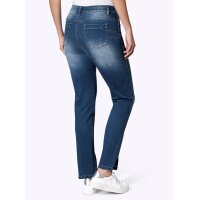 5-Pocket-Jeans m. kleinen Beinschlitzen, blue-bleached