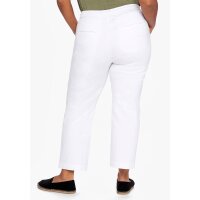 Jogging-Stretch-Jeans, white denim