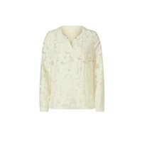 Lace blouse with gold-coloured decorative elements,...