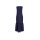 Linen-viscose flounce dress, marine