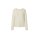 Pullover m. Zopfmuster, ecru