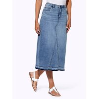 5-Pocket-Style -Jeansrock, blue-bleached