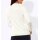 Cut-Out - Pullover m. Glitzersteinchen, ecru