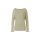 Ajourpullover m. Volants, sand