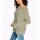 Ajourpullover m. Volants, sand