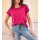 Kurzarmshirt, pink