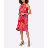 Kleid o. Arm, erdbeere-orange-bedruckt