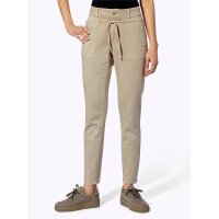 Stretch-Hose m. Bindeband, sand