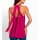 Neckholder-Shirttop m. Knotendetail, pink