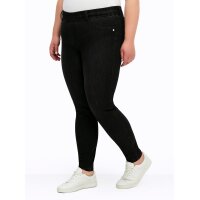 Schlupfjeans SUSANNE, black denim