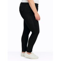 Schlupfjeans SUSANNE, black denim