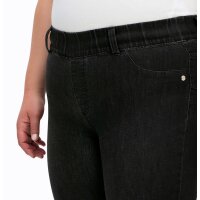 Schlupfjeans SUSANNE, black denim