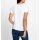 Shirt w. shiny foil print, white