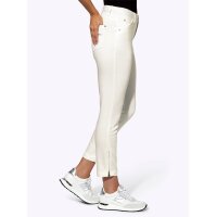 5-Pockets - 7/8 Jeans, weiß