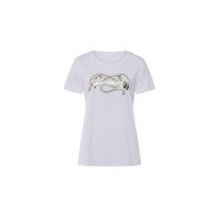 Shirt m. nadrukiem foliowym, ecru