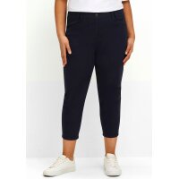 7/8-Hose mit Gummibund, tiefblau