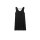 Jersey dress w. decorative straps, black