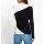 Color Blocking Pullover, ecru-black