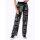 Shimmer Yarn Jacquard Knit Trousers, graphite-black patterned