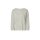Pullover with lettering and glitter stones, light grey marl