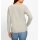 Pullover with lettering and glitter stones, light grey marl