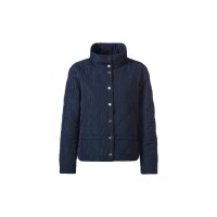 Stehkragen-Steppjacke, marine