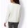 Sweatshirt m. Schriftzug und Zierperlen, ecru