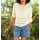 Ajourmuster-Pullover, champagner