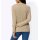 Glanzgarnstrick-2-Teiler, beige-ecru-gemustert