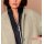 Wolljacke in 2-in-1-Optik, beige-schwarz