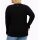 Pullover in Rippstruktur, tiefblau-meliert