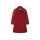 Mixed-material short coat in biker style, cherry