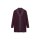 Longpullover m. hohem Schlitz und Glitzerblende, burgund-flieder-meliert