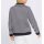 Sweatshirt m. Ringelmuster, ecru-marine-bedruckt