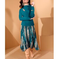Cut-Out - Pullover, aquapetrol